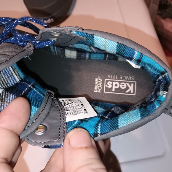 Ked's Women's Water Resistant Grey Rain Shoes Scout II Matte Grey Size 8 - Picture 7 of 9